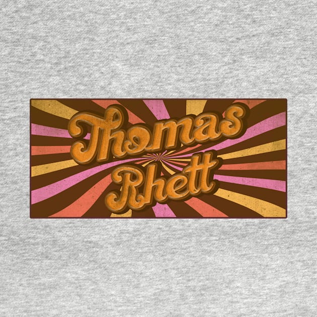 Groovy and Retro Thomas Rhett by Itulah Cinta